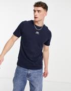 Helly Hansen Yu Patch T-shirt In Navy