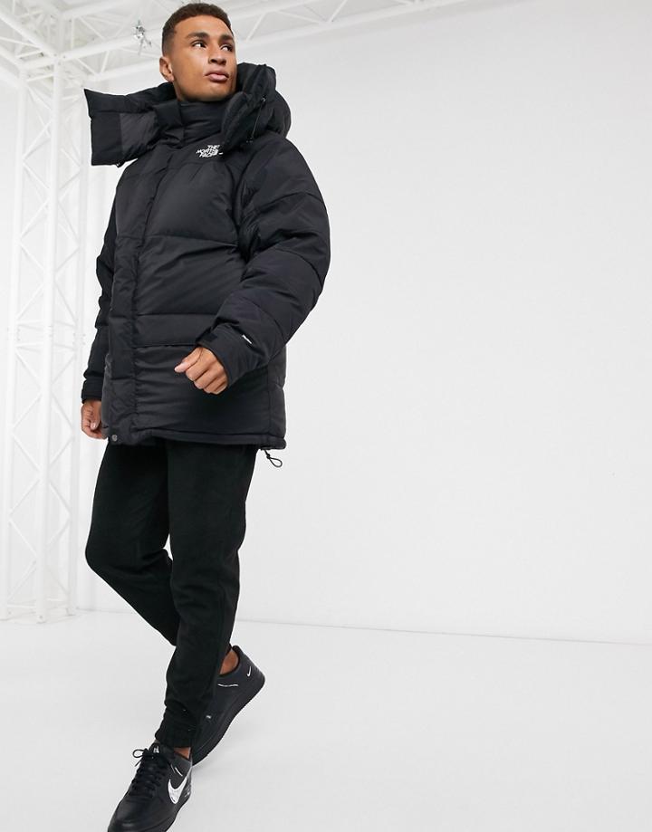 The North Face Retro Himalayan Puffer Jacket In Black