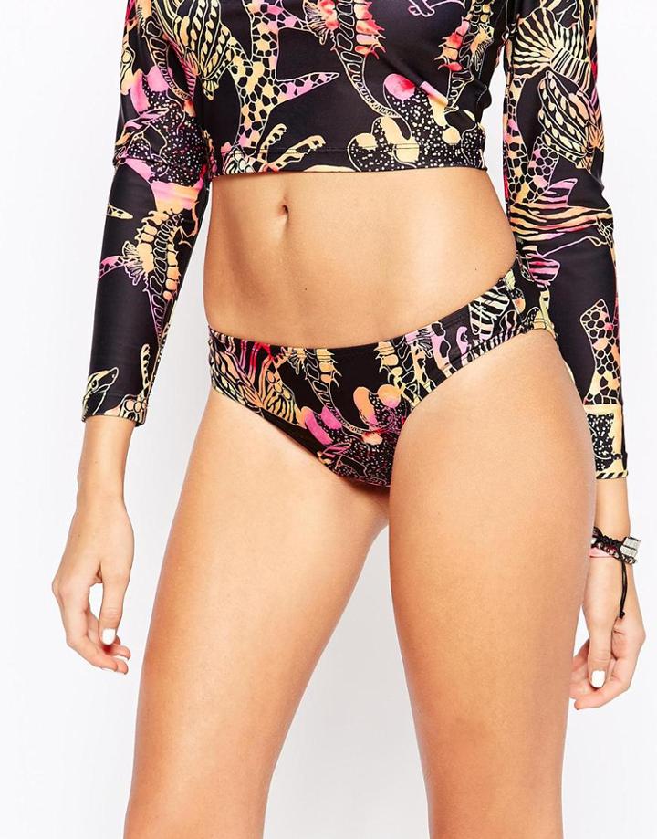 Mambo X Emma Mulholland Coral Reef Bikini Bottom - Multi