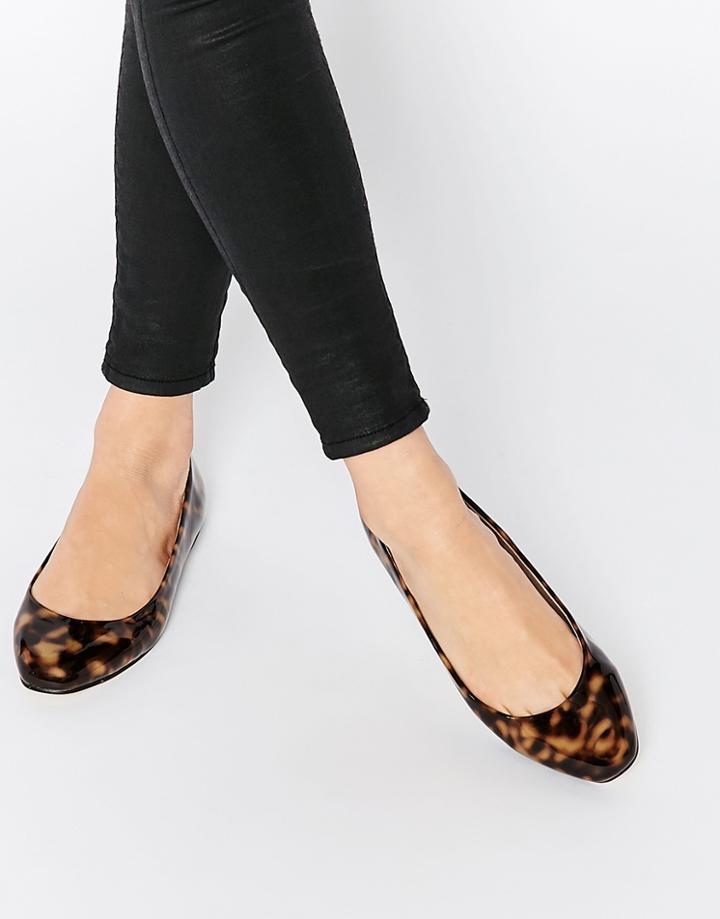 Asos Lassie Ballet Flats - Tortoise