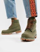 Timberland 6 Inch Premium Boots In Khaki - Green