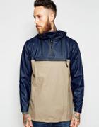 Rains Waterproof Overhead Jacket - Navy