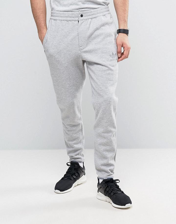 Adidas Originals Fleece Joggers - Gray