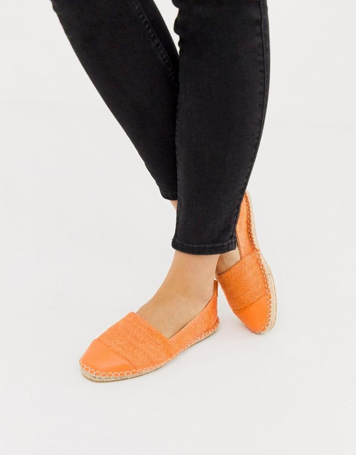 Asos Design Jacey Espadrilles - Orange