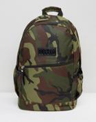 Systvm Backpack In Camo - Green