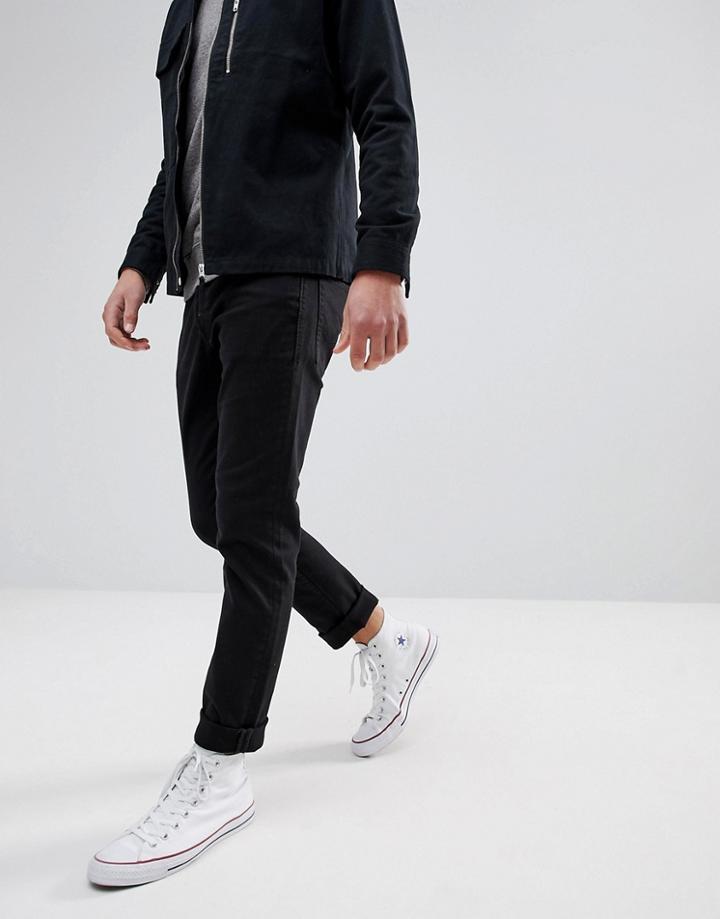 Jack & Jones Intelligence Jeans In Slim Fit - Black