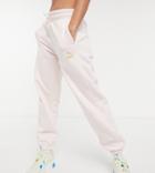 Puma Oversized Sweatpants In Pink And Gold