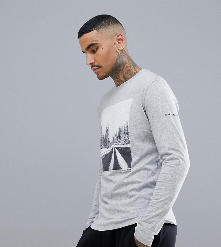 Dare 2b Long Sleeve T Shirt - Gray