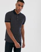 French Connection Micro Dot Polo Shirt
