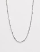 Designb Flat Chain Necklace In Silver - Silver