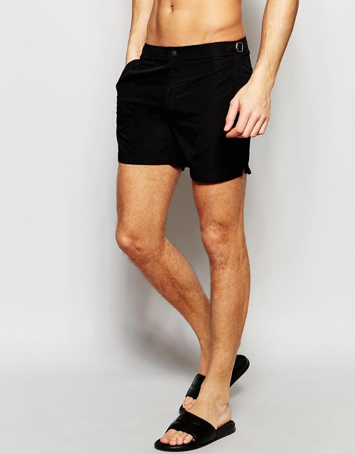 Supremacy Tailored Swim Shorts - Black