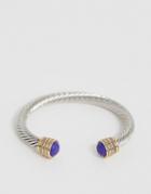 Uncommon Souls Bangle Bracelet In Silver