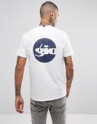 Gio Goi T-shirt With Logo Back Print In White - White