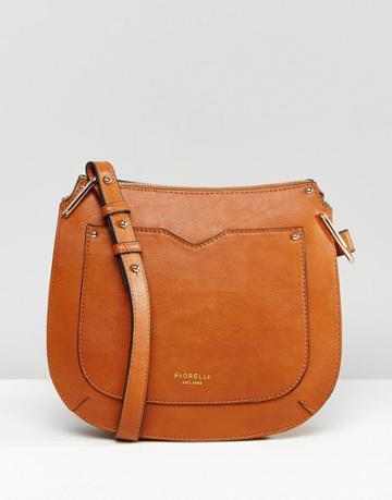 Fiorelli Boston Large Saddle Bag - Boston Tan