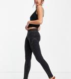 Collusion X001 Organic Cotton Skinny Jeans With Seam Detail In Black-blues