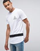 Jack & Jones Stripe Logo T-shirt - White