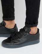 Adidas Originalsstan Smith Sneakers In Black - Black