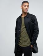 Only & Sons Trench In Black - Black