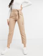 Oasis Soft Utility Pants In Beige-neutral