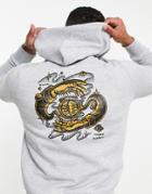 Element Rotation Back Print Hoodie In Gray-grey