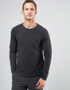 Celio Sweatshirt With Pocket - Black