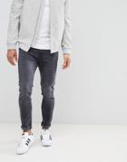 Wrangler Bryson Skinny Fit Jeans - Gray