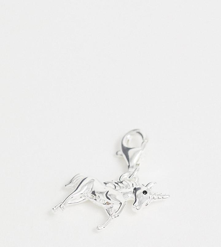 Thomas Sabo Sterling Silver Unicorn Charm - Silver
