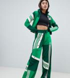 Adidas Originals X Danielle Cathari Deconstructed Track Pants In Green - Green