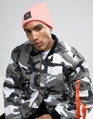 Cheats And Thieves Beanie - Pink