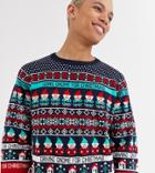 Threadbare Tall Christmas Novelty Gnome Sweater In Red