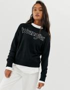 Wrangler Logo Sweatshirt - Black