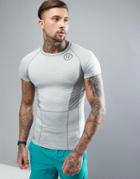 11 Degrees Compression T-shirt With Logo - Gray