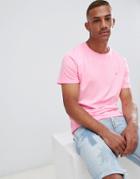 Jack & Jones Originals Neon T-shirt With Scoop Neck - Pink