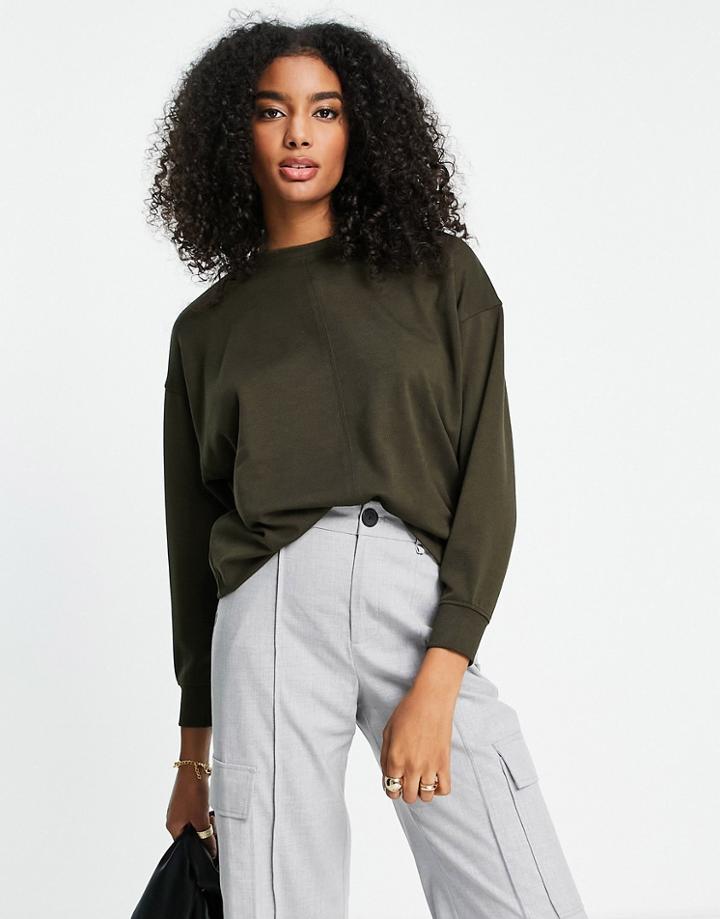 Mango Sweatshirt In Brown - Part Of A Set