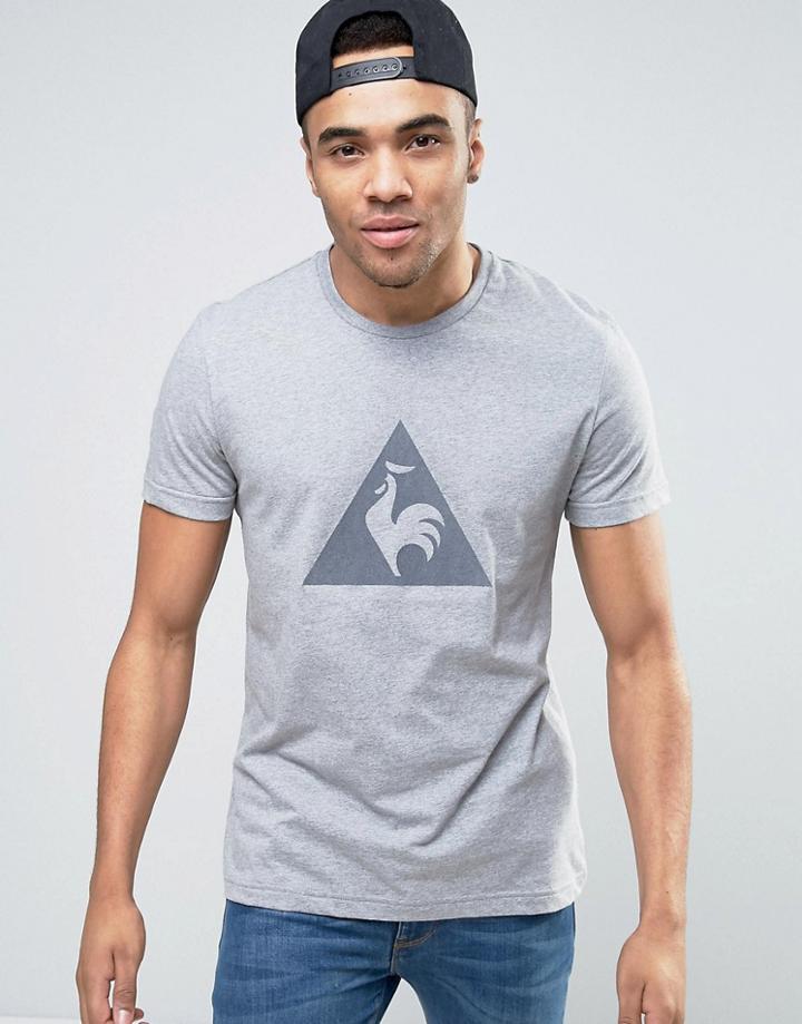 Le Coq Sportif Essential Flock T-shirt In Gray 1710346 - Gray
