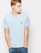 Lyle & Scott T-shirt With Eagle Logo - Blue