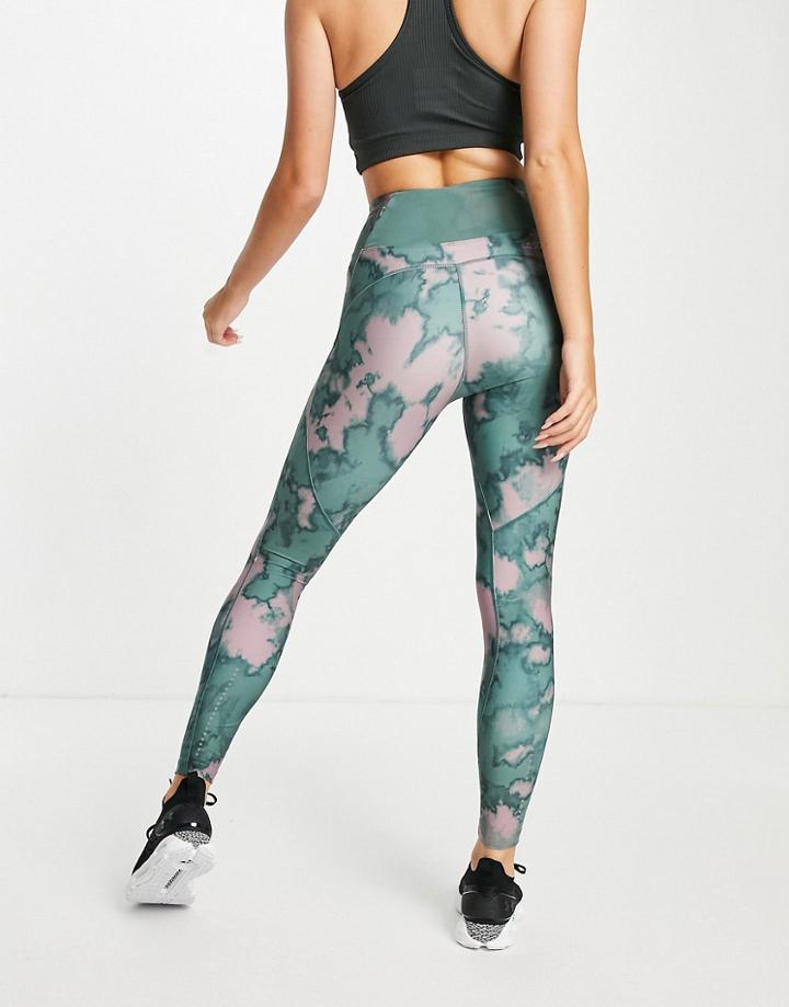 Asos 4505 Camo Print Legging-multi