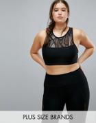 Nola Crop Top In Black - Black