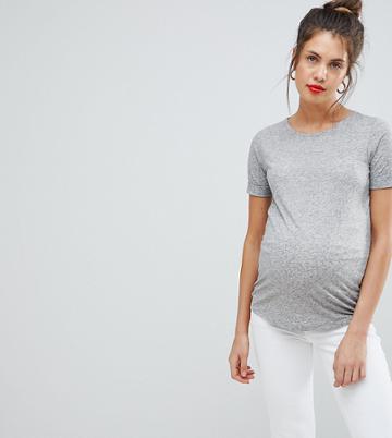 New Look Maternity Tee - Gray