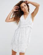 D.ra Alhena Dress In Mist Tie Die - Mist Tie Dye