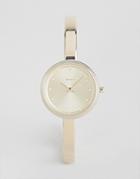 Dkny Ny2599 Women's Murray Bangle Watch - Gold