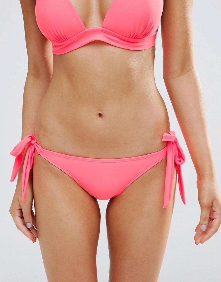 South Beach Tie Side Bikini Bottoms - Pink