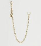 Designb Jean Chain With Padlock Charm In Gold - Gold