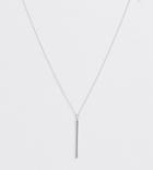 Designb Bar Necklace In Sterling Silver - Silver
