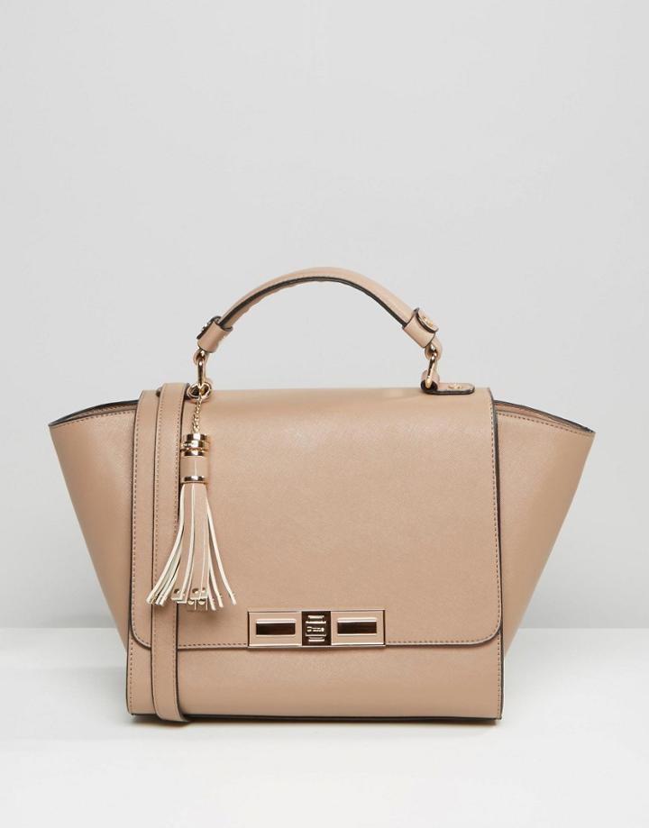 Dune Winged Tote Bag - Beige