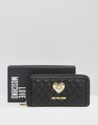 Love Moschino Quilted Purse - Black