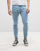 Farah Howells Super Skinny Jeans In Bleach Wash - Blue