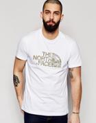 The North Face T-shirt With Woodcut Logo - White