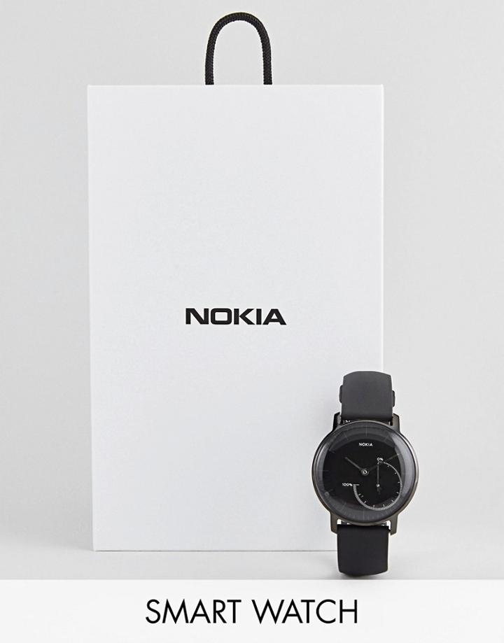 Nokia Haw01 Steel Activity & Sleep Tracker Smart Watch In Full Black 36mm - Black