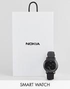 Nokia Haw01 Steel Activity & Sleep Tracker Smart Watch In Full Black 36mm - Black